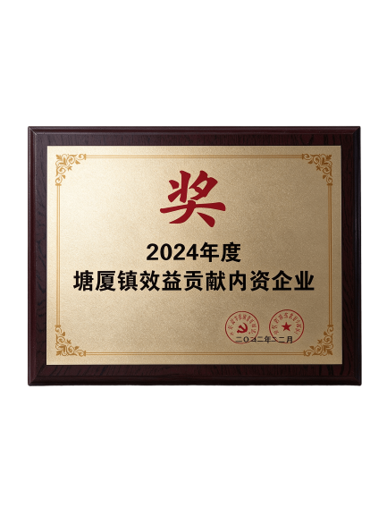 2024年度塘厦镇效益贡献内资企业