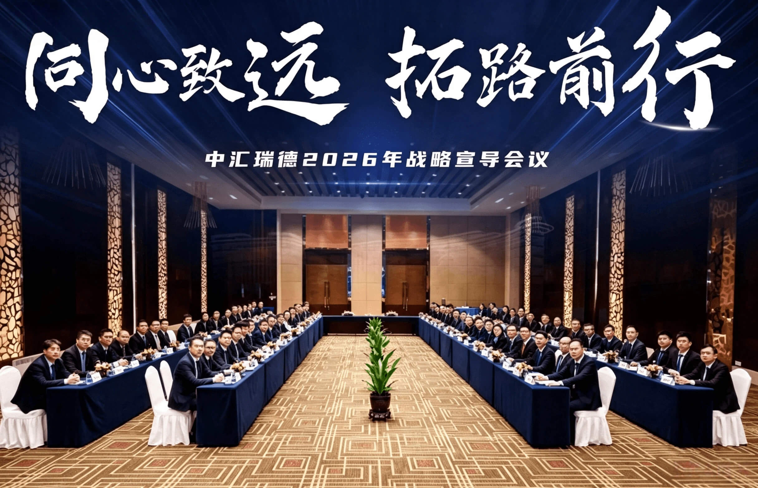 同心致远 拓路前行 | 中汇瑞德2026年战略宣导会议圆满结束