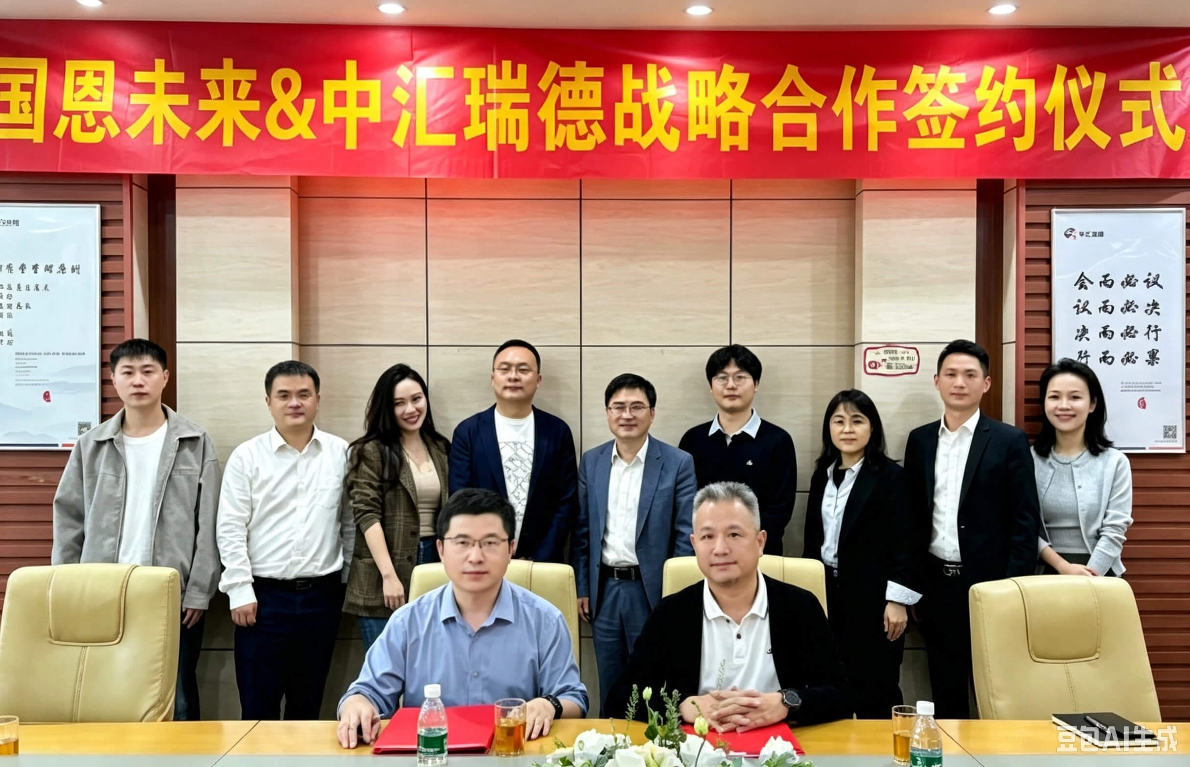 中汇瑞德 × 国恩未来| 国恩未来与中汇瑞德签署战略合作协议，共筑机器人产业新生态