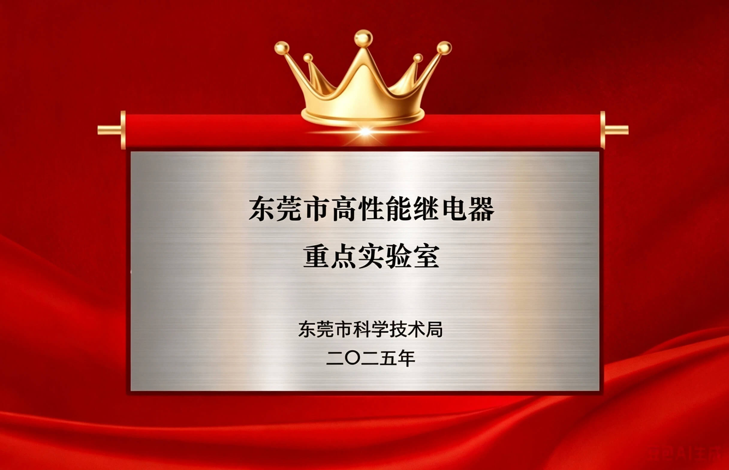 喜讯频捷| 中汇瑞德获得“东莞市高性能继电器重点实验室”荣誉称号